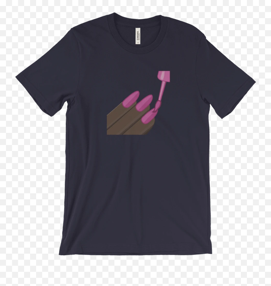 Dark Nail Polish Emoji - Jingle Cruise T Shitt,Hoe Emoji