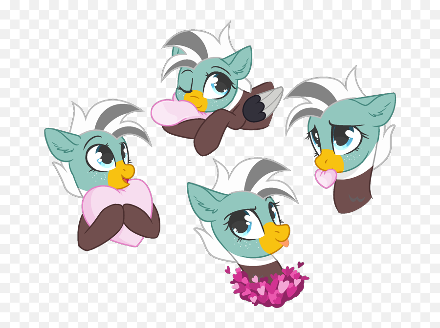 2271115 - Artist Needed Safe Oc Oc Only Ocduk Bird Cartoon Emoji,Simple Heart Emoji