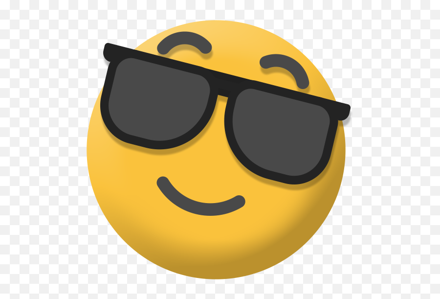 Emoji Cool Dude - Happy,Cool Emojis