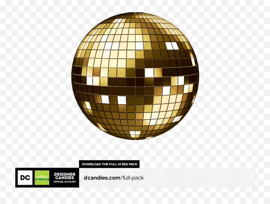 Free 3d Disco Ball Render Psd Official Psds - Transparent Gold Disco Balls Emoji,Disco Ball Emoji