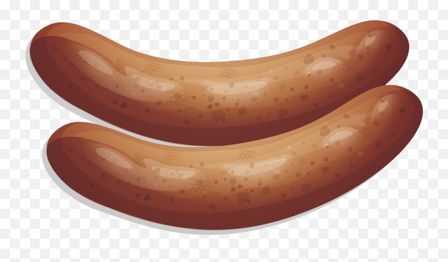 Vector Ham Sausage Png Download - Knackwurst Emoji,Sausage Emoji