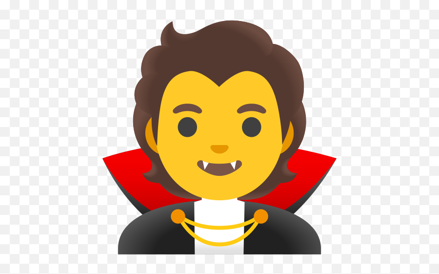 Vampire Emoji - Android Vampire Emoji,Gender Neutral Emoji