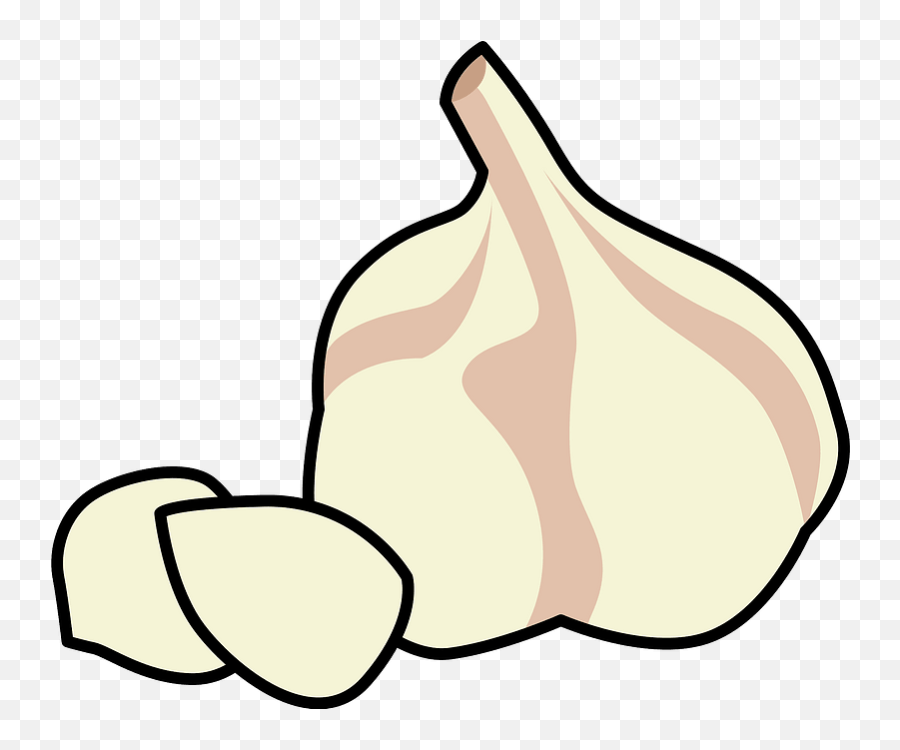 Garlic Bulb And Cloves Clipart - Fresh Emoji,Garlic Emoji