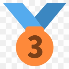 3rd Place Medal Emoji Clipart - 3rd Place Medal Emoji,Prize Emoji