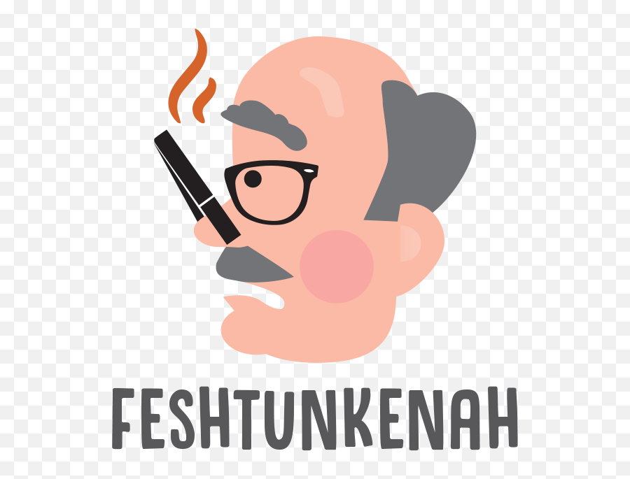 Beck Feiner - Yiddish Emojis Cigarette,Jewish Emoticons