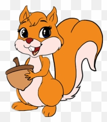 Scsquirrel Squirrel Cute Animal Ftestickers - Cute Squirrel Clip Art ...