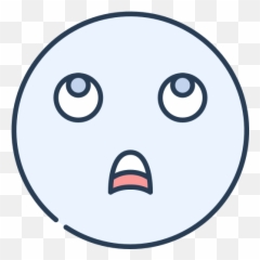 Emoji Emotion Emotional Face Thinking Free Icon Of Emoji - Circle,Thinking Emoji