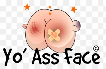 Yoassface - Clip Art Emoji,Emoji Ass