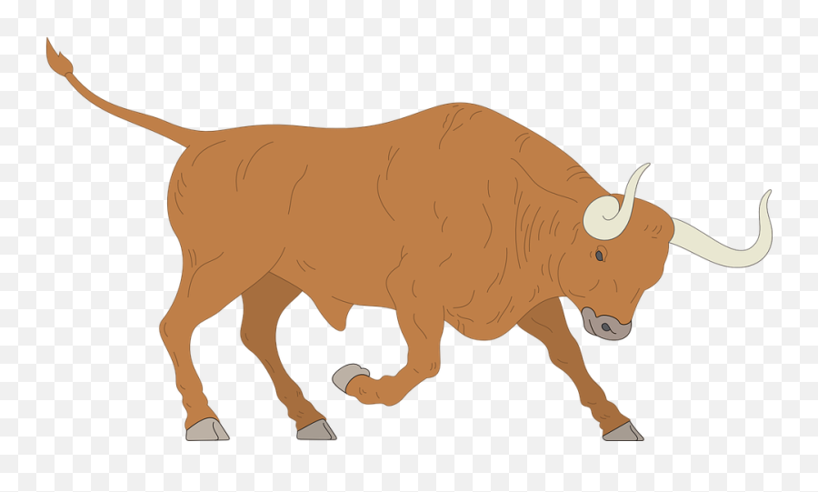 Angry Charge Bull - Ox Clipart Emoji,Bull Emoji