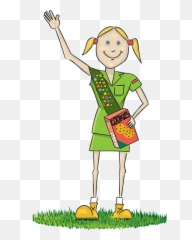 Free Friendly Happy Vectors - Clip Art Girl Scout Png Emoji,Backpack Emoji