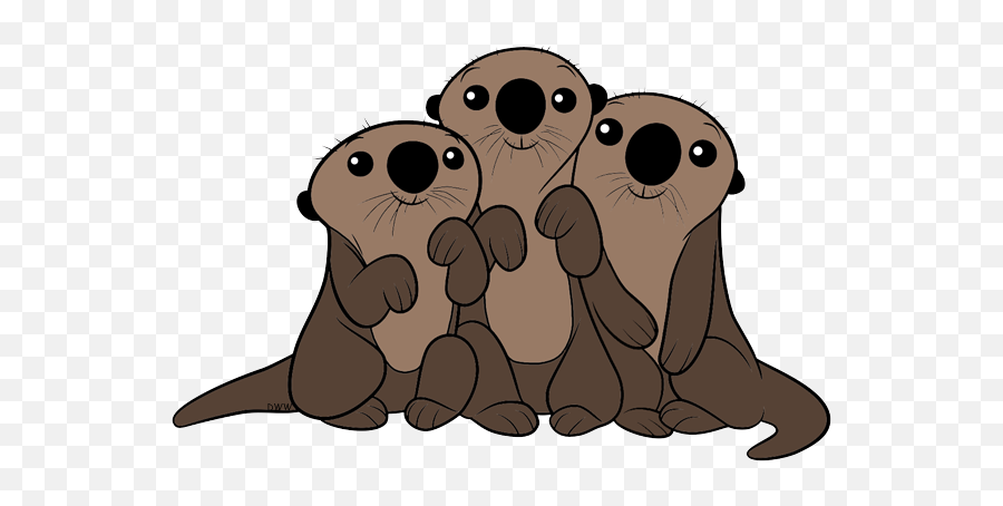 391 Dory Free Clipart - Otters Clip Art Emoji,Otter Emoji