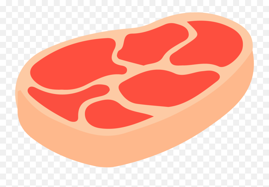 Beef Meat Png - Transparent Background Steak Clipart Emoji,Wet Emoji Background