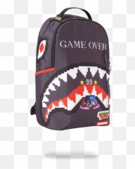 Sprayground Backpack Sonic Game Over - Sprayground Backpack Game Over Emoji,Purple Emoji Backpack