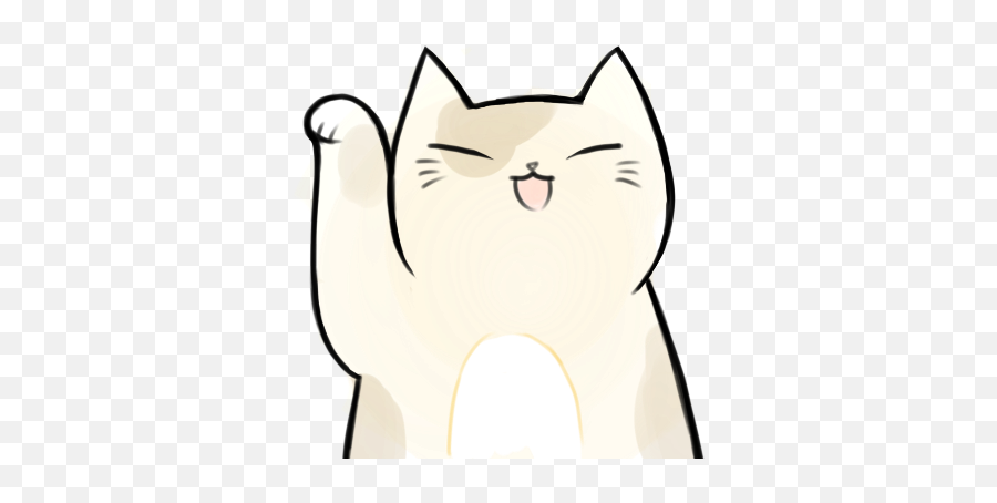 Cute Cat - Transparent Cute Cat Emoji,Cat Emoticons