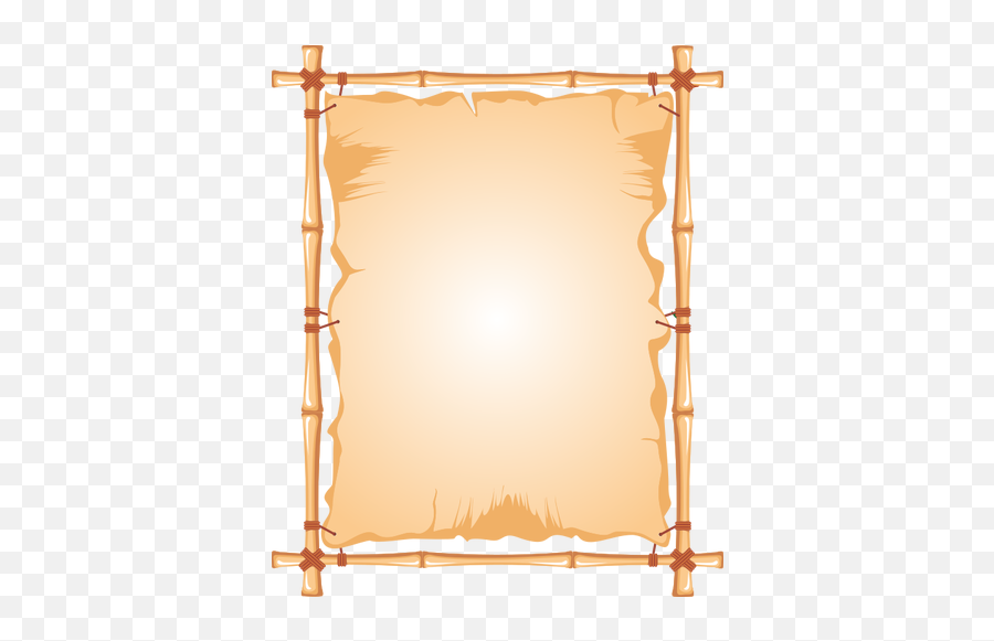 Vector Drawing Of Bamboo Frame With A - Vector Image Background Bamboo Emoji,Is There A Hawaiian Flag Emoji