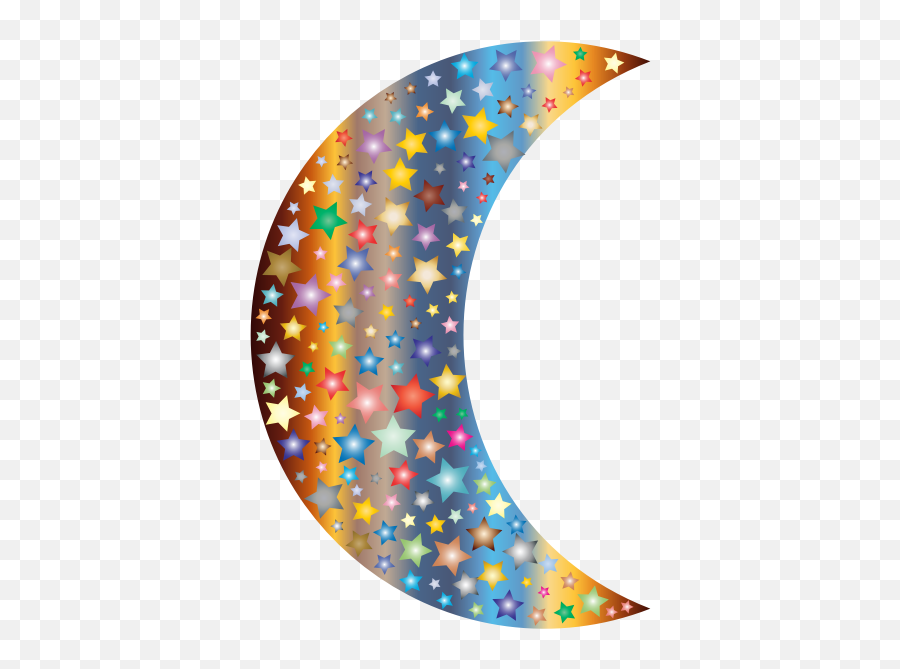 Crescent Moon Glossy Texture - Circle Emoji,Crescent Moon And Star Emoji