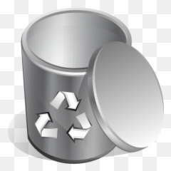 Trash Can Icon Png - Waste Container Emoji,Trashcan Emoji