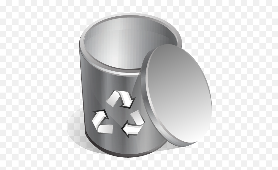 Trash Can Icon Png - Waste Container Emoji,Trashcan Emoji