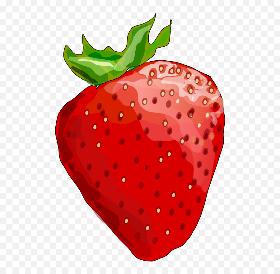 Transparent Background Strawberry - Cartoon Strawberry Png Emoji,Strawberry Emoji