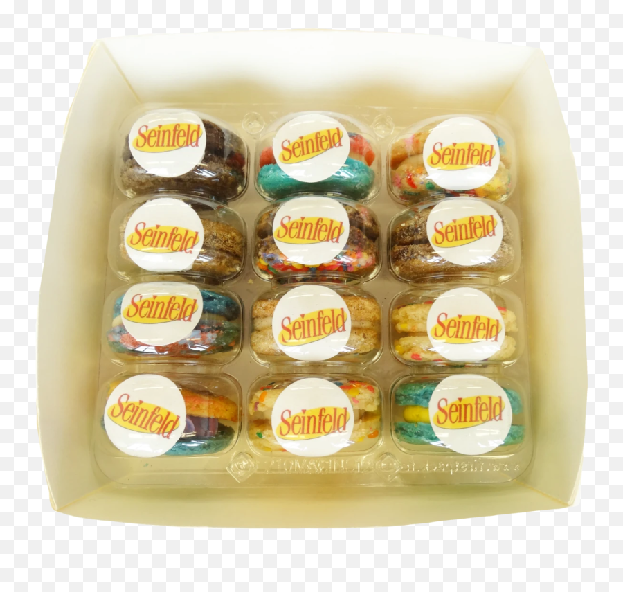 Custom Cookie Sandwich Gift Box - Cupcake Emoji,Seinfeld Emoji