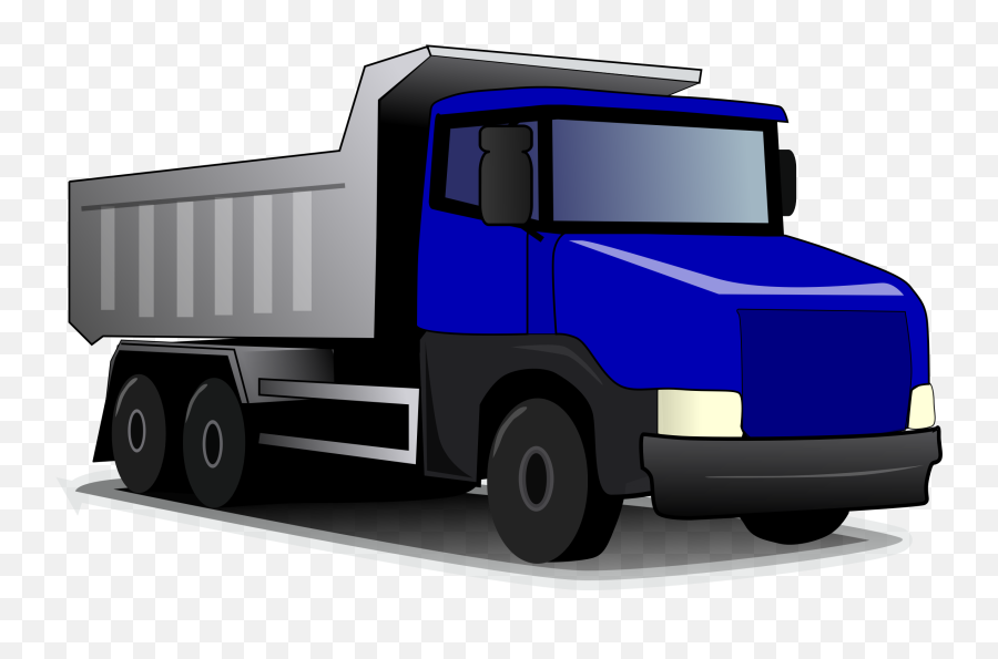 Dump Truck Clip Art Black And White - Dump Truck Clip Art Emoji,Garbage Truck Emoji