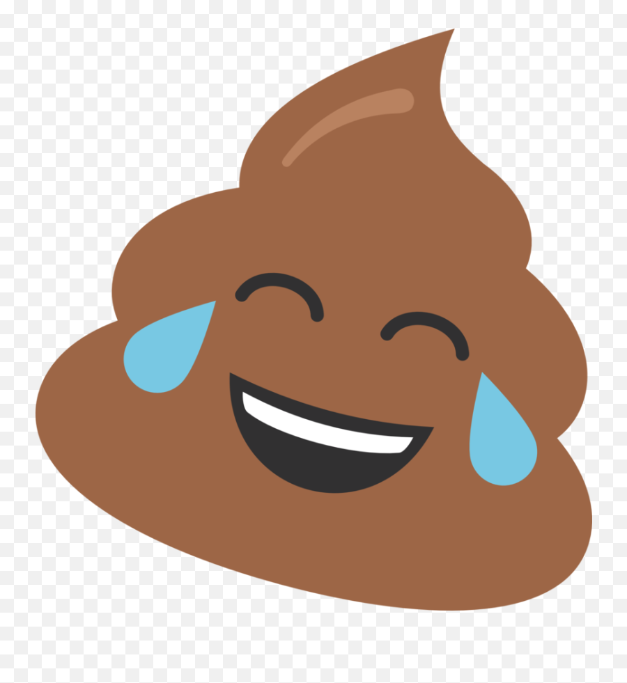 Crying Laugh Poop Transparent Cartoon - Clip Art Emoji,Laugh Cry Emoji Transparent