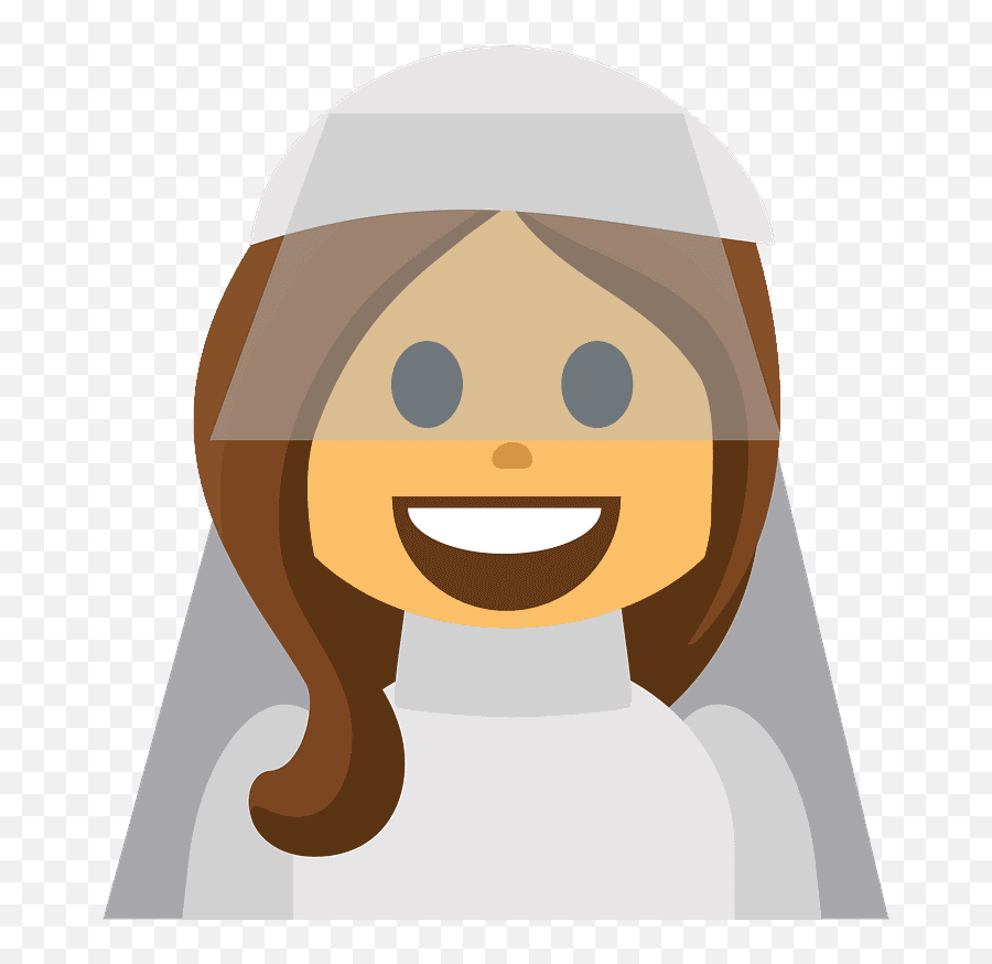 Osoba Se Závojem Emoji Clipart Free Download Transparent - Cartoon,Bride Emoji Png