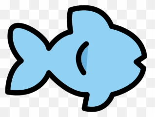 Fish Emoji Clipart - Poisson Emoji,Fish Emoji Transparent