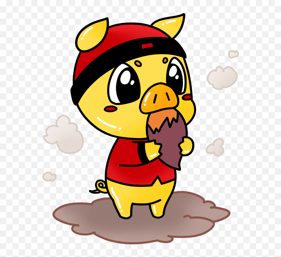 New Year Pig Cartoon Picture Page 1 - Line17qqcom Emoji,Piglet Emoticon