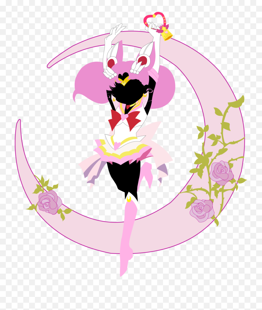 Super Sailor Chibi Moon Fan Art - Sailor Moon Clipart Full Sailor Chibi Moon Svg Emoji,Sailor Moon Emoji