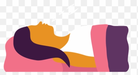 Sleeping Clipart Apnea - Color Gradient Emoji