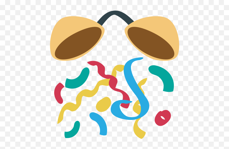 Emojione1 1f38a - Clip Art Emoji,La Emoji