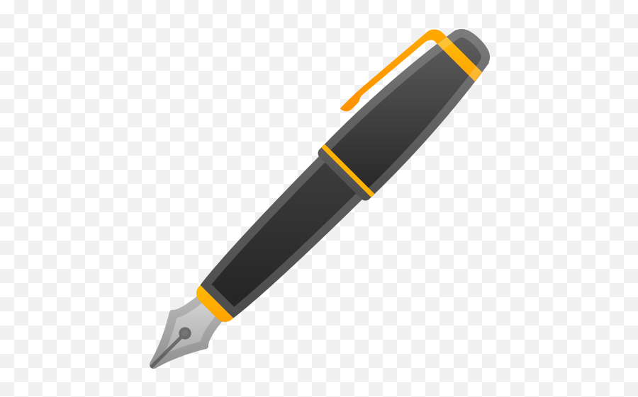 Fountain Pen Emoji - Pen Emoji Transparent,Pen Emoji