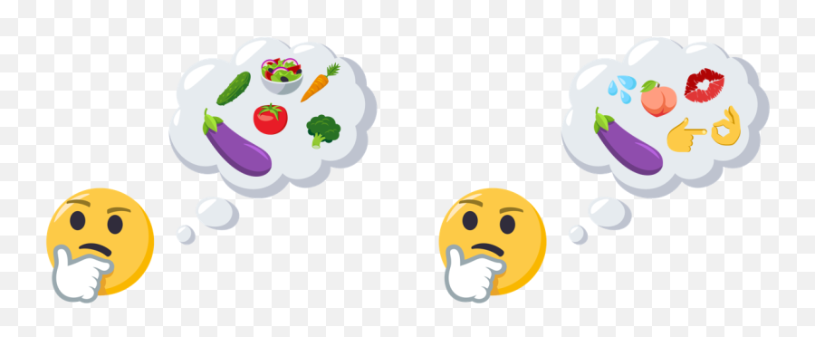 Download Hd Be Careful When Using That Eggplant Emoji - Cartoon,Eggplant Emoji Png