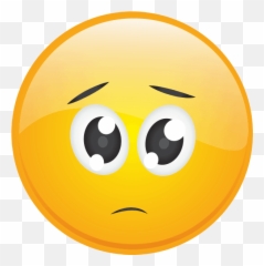 Smiley Png - Upset Emoji
