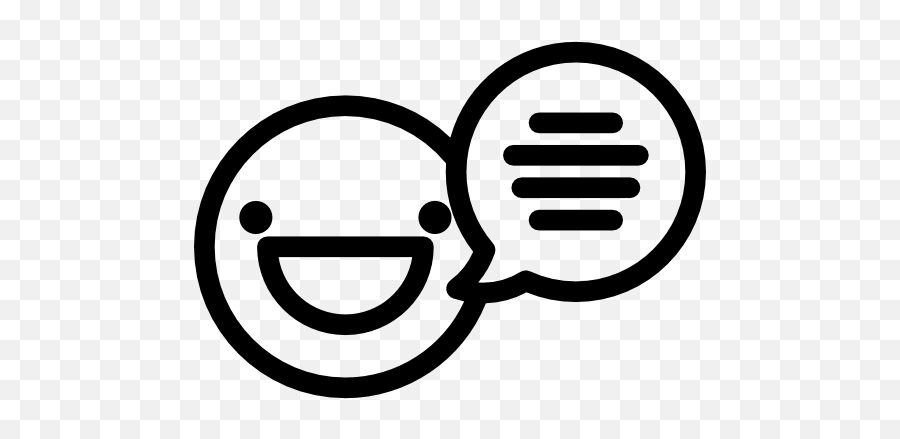 Talk Chatting Speaking Emoticon Speech Bubble Emoji - 4 1 Language ...