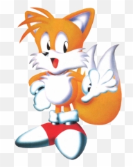 Weird Official Sonic Art - Tails Adventure Artwork Emoji,Crackhead Emoji