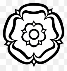 York Rose Flower Clipart Black And White Emoji,Black And White Flower Emoji