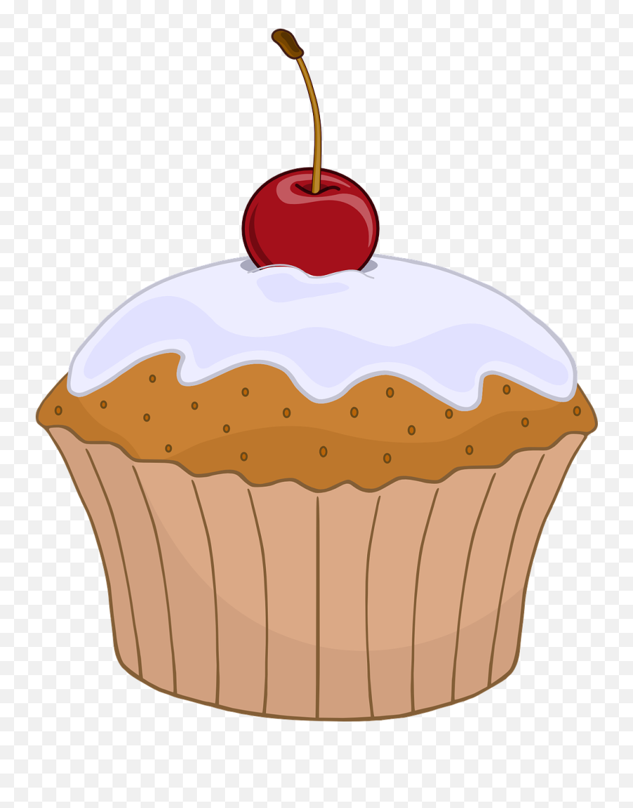 Muffin Cupcake Sweet Cake Dessert - Cake Clipart Emoji,Emoji Birthday Cupcakes