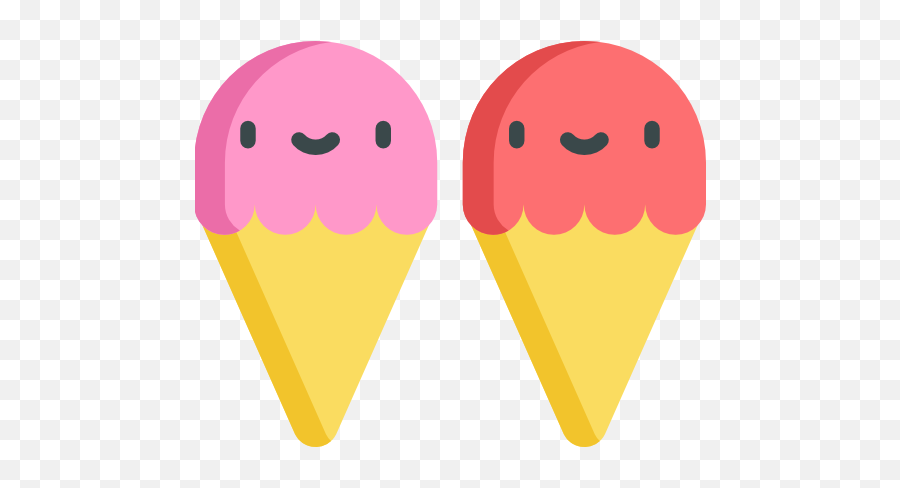 Ice Cream - Smiley Emoji,Ice Cream Sun Cloud Emoji