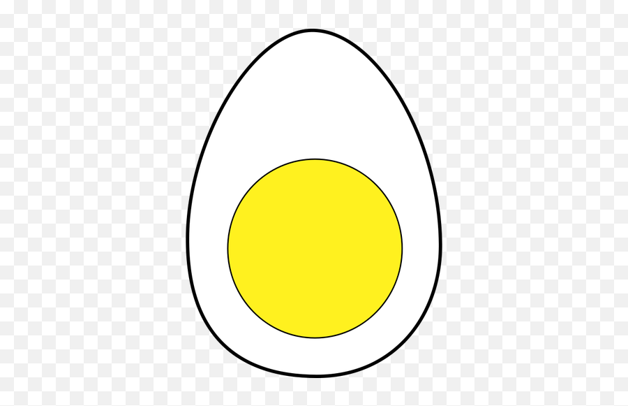Imagem Vetorial De Ovo - Hard Boiled Egg Drawing Emoji,Ovo Emoticon
