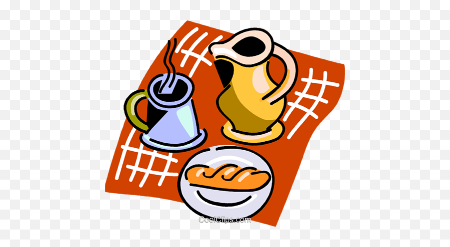 Danish Pastry Coffee Mug And Pot - Cooking Emoji,Pot Emoticon