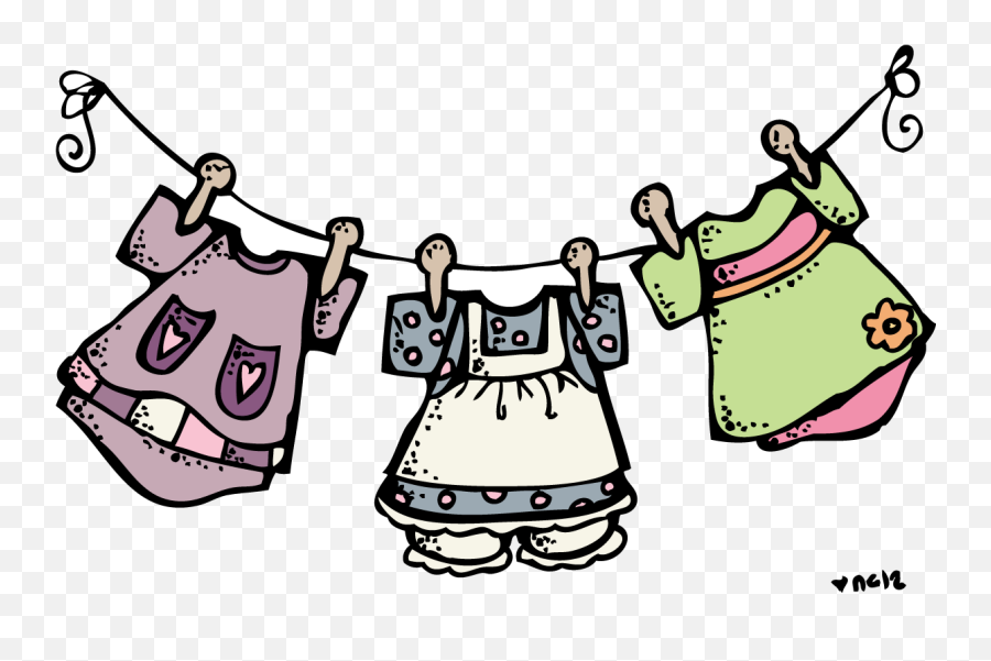 Laundry Clipart 4 Image 2 - Clothes Black And White Clipart Emoji,Laundry Emoji