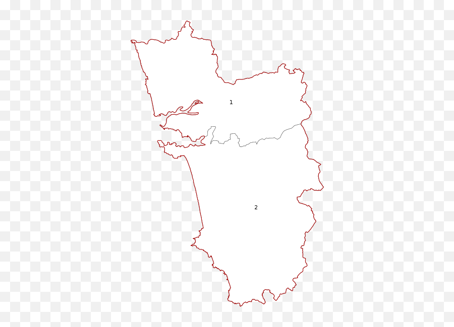 Goa Wahlkreise Lok Sabha - Map Emoji,Emoji Fu