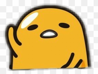 Gudetama Egg Kawaii Cute Small Yellow - Transparent Japanese Emoticons Emoji