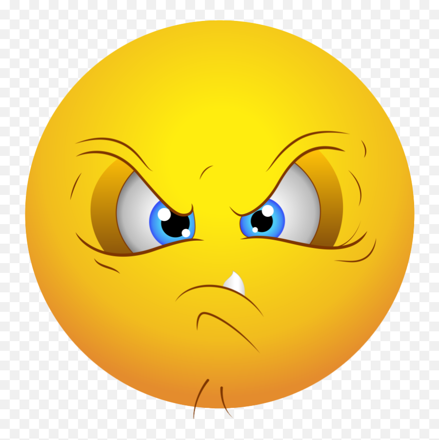 Angry Emoji Png Image File - Angry Face Emoji,Mad Emoji Png