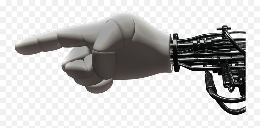 Editedwithpicsart Robotarm Robot Artm Finger Pointing - Impresion 3d En La Medicina Png Emoji,Emoji Finger Pointing