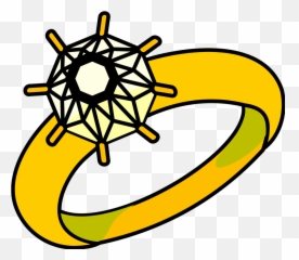 diamond ring Engagement clipart free clipartable png - Ring Clipart Emoji