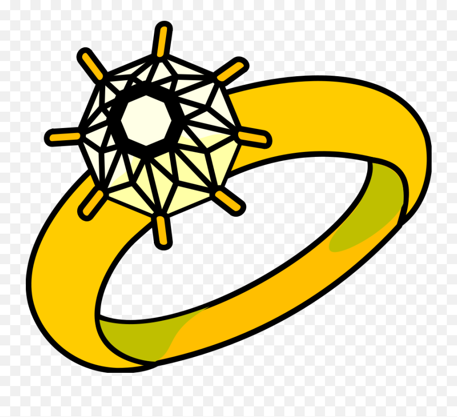 Diamond Ring Engagement Ring Clipart Free Clipartable Png - Ring Clipart Emoji,Ring Emoji Png
