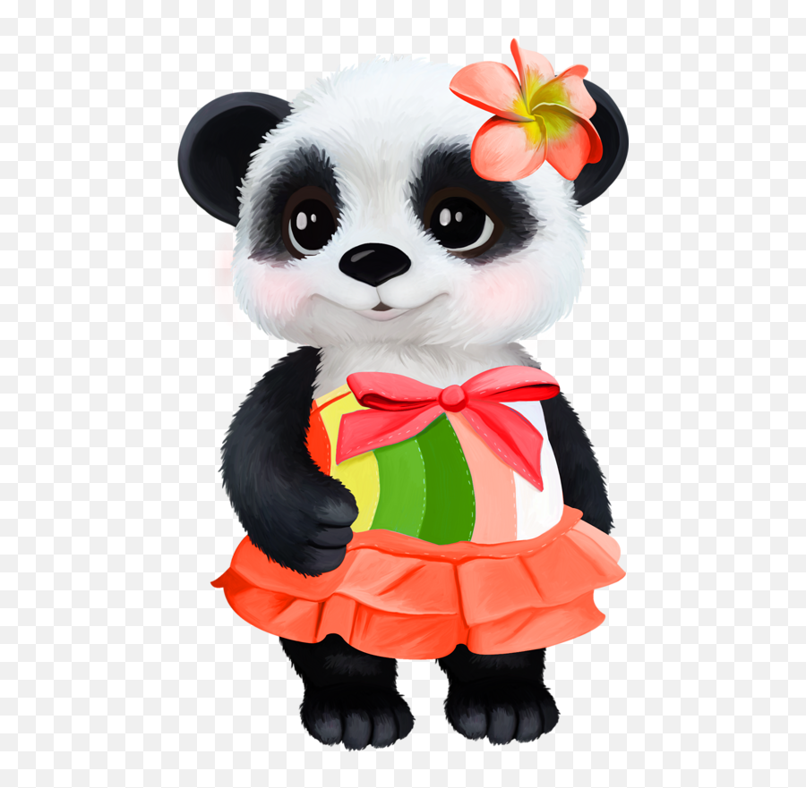 Panda Clipart Stuffed Panda Stuffed Transparent Free For - Cute Panda Emoji,Panda Emoji Keyboard